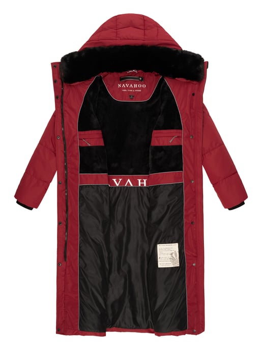 Navahoo Damen Winter Steppmantel Hingucker – Extra Lang & Warm - Image 5