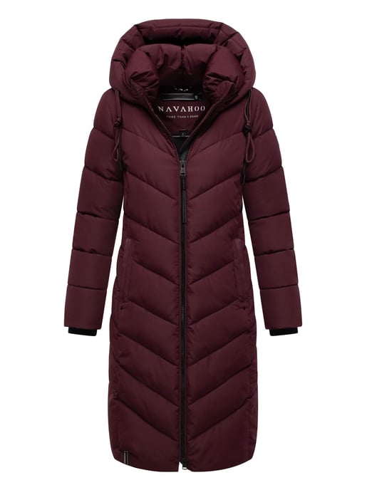 Navahoo Damen Winterjacke Sahnekatzii – Lang & Extra Warm - Image 1