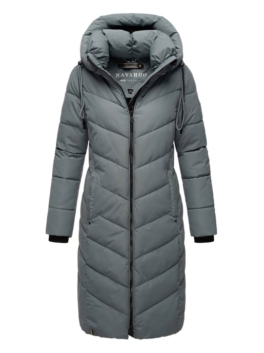 Navahoo Damen Winterjacke Sahnekatzii – Lang & Extra Warm - Image 1