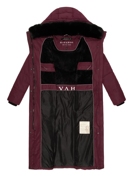 Navahoo Damen Winter Steppmantel Hingucker – Extra Lang & Warm - Image 5