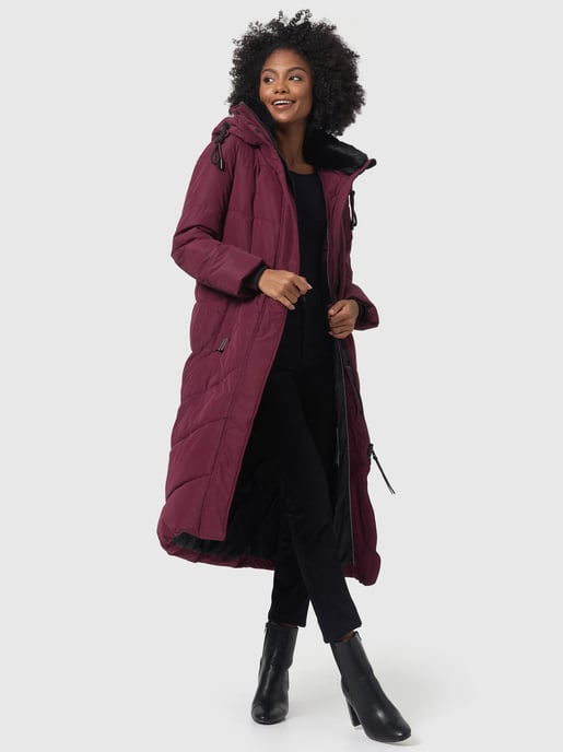 Navahoo Damen Winter Steppmantel Hingucker – Extra Lang & Warm - Image 6