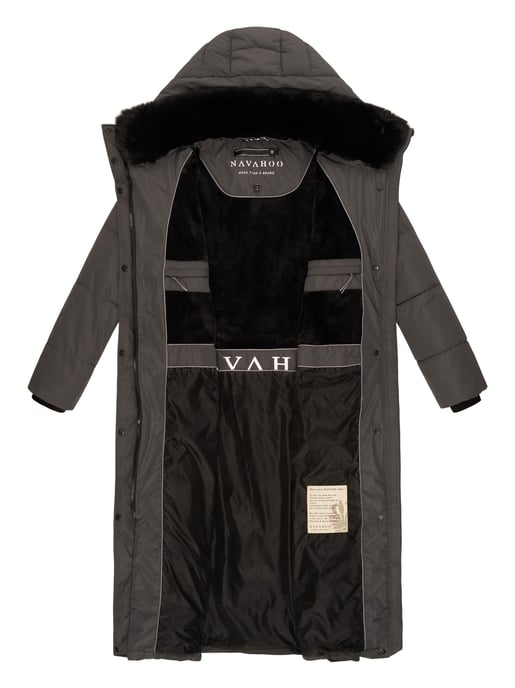 Navahoo Damen Winter Steppmantel Hingucker – Extra Lang & Warm - Image 5