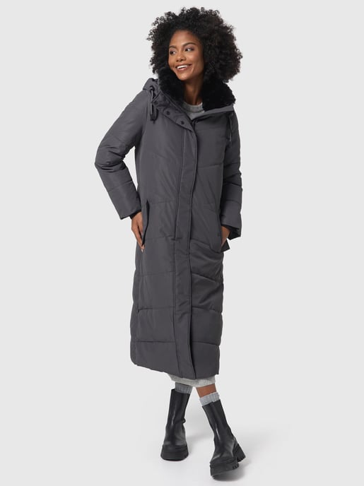 Navahoo Damen Winter Steppmantel Hingucker – Extra Lang & Warm - Image 6