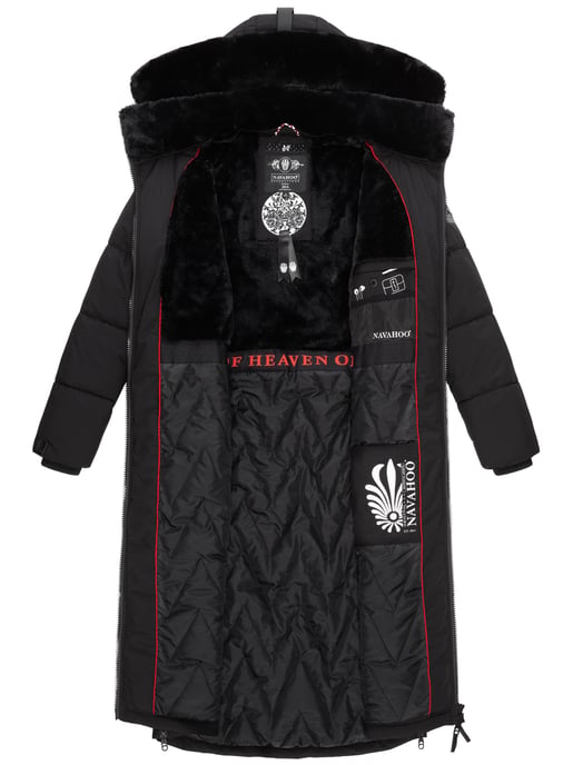 Navahoo Damen Winterjacke Knuddelfee – Extra Lang & Kuschelig Warm - Image 5