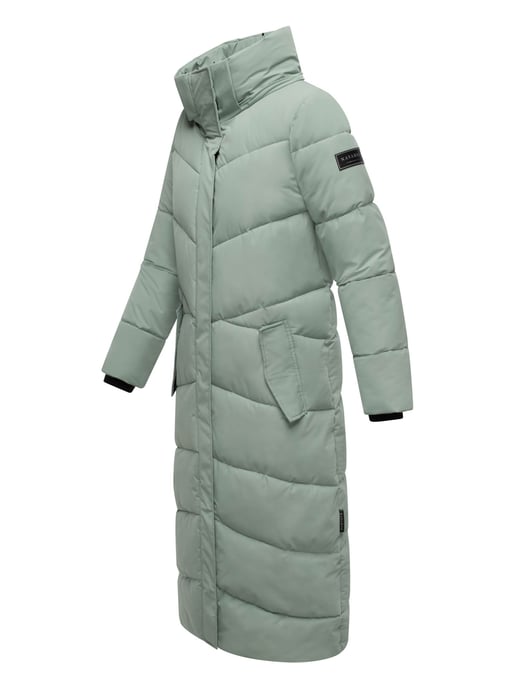 Navahoo Damen Winter Steppmantel Hingucker – Extra Lang & Warm - Image 3