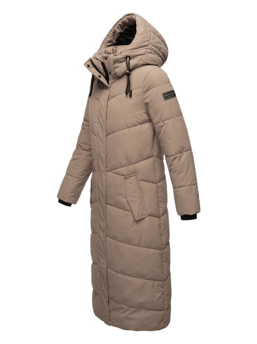 Navahoo Damen Winter Steppmantel Hingucker – Extra Lang & Warm - Image 3