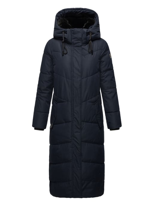 Navahoo Damen Winter Steppmantel Hingucker – Extra Lang & Warm - Image 2