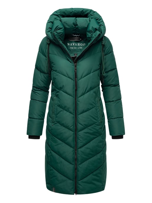 Navahoo Damen Winterjacke Sahnekatzii – Lang & Extra Warm - Image 1