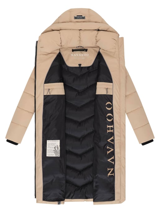Navahoo Damen Winterjacke Sahnekatzii – Lang & Extra Warm - Image 5