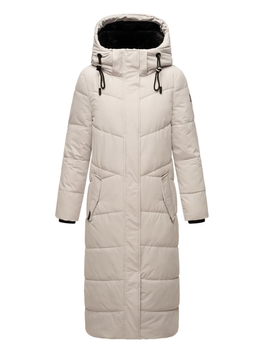 Navahoo Damen Winter Steppmantel Hingucker – Extra Lang & Warm - Image 2