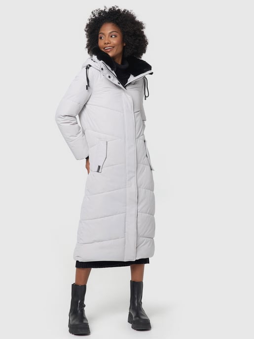 Navahoo Damen Winter Steppmantel Hingucker – Extra Lang & Warm - Image 6
