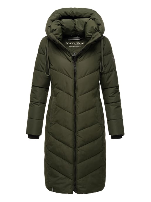 Navahoo Damen Winterjacke Sahnekatzii – Lang & Extra Warm - Image 1