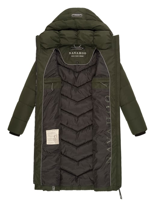 Navahoo Damen Winterjacke Sahnekatzii – Lang & Extra Warm - Image 5