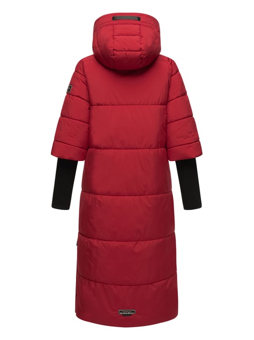 Navahoo Damen Steppjacke Ciao Miau – Extra Lang & Warm - Image 4