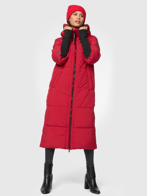 Navahoo Damen Steppjacke Ciao Miau – Extra Lang & Warm - Image 6