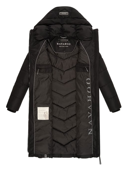 Navahoo Damen Winterjacke Sahnekatzii – Lang & Extra Warm - Image 5