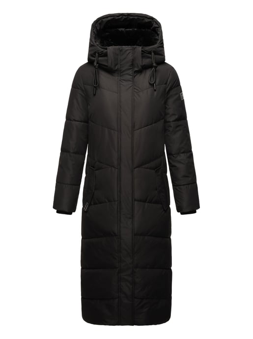 Navahoo Damen Winter Steppmantel Hingucker – Extra Lang & Warm - Image 2