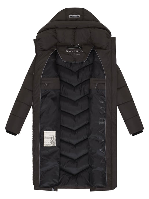 Navahoo Damen Winterjacke Sahnekatzii – Lang & Extra Warm - Image 5