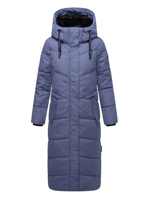 Navahoo Damen Winter Steppmantel Hingucker – Extra Lang & Warm - Image 2
