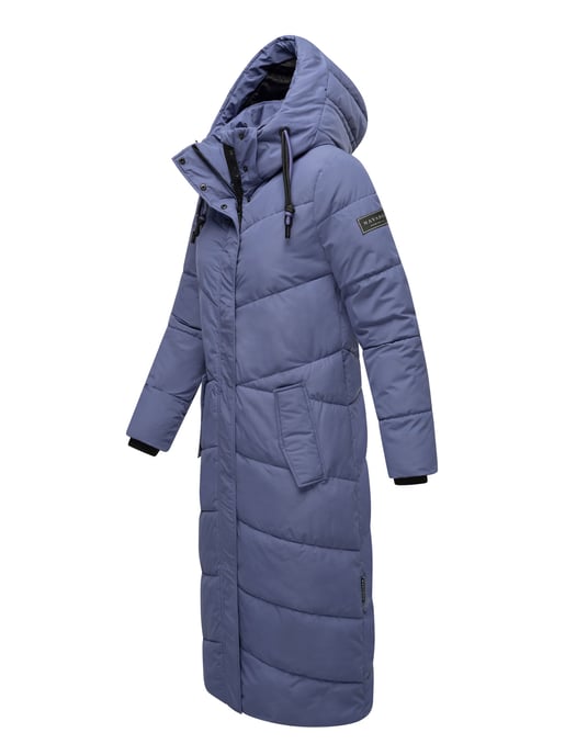 Navahoo Damen Winter Steppmantel Hingucker – Extra Lang & Warm - Image 3