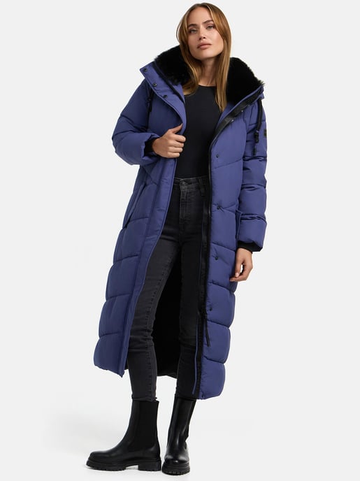 Navahoo Damen Winter Steppmantel Hingucker – Extra Lang & Warm - Image 6