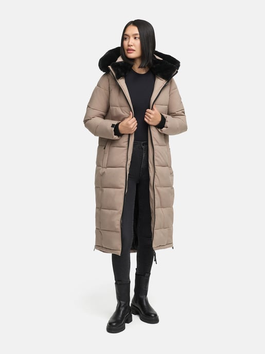 Navahoo Damen Winterjacke Knuddelfee – Extra Lang & Kuschelig Warm - Image 5