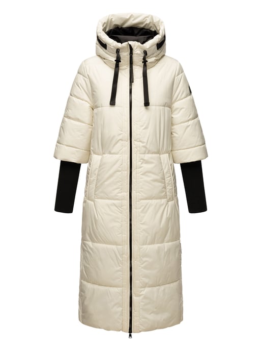 Navahoo Damen Steppjacke Ciao Miau – Extra Lang & Warm - Image 2