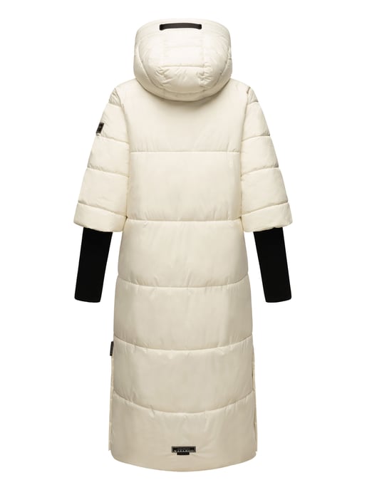 Navahoo Damen Steppjacke Ciao Miau – Extra Lang & Warm - Image 4