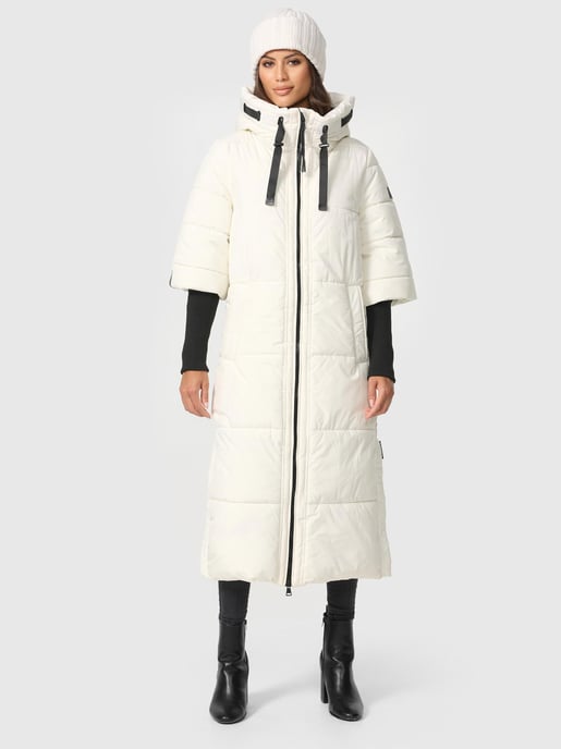 Navahoo Damen Steppjacke Ciao Miau – Extra Lang & Warm - Image 6