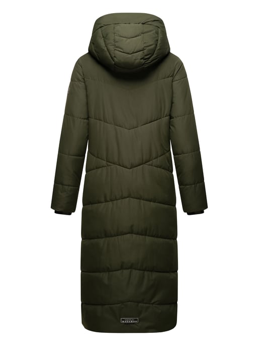 Navahoo Damen Winter Steppmantel Hingucker – Extra Lang & Warm - Image 4