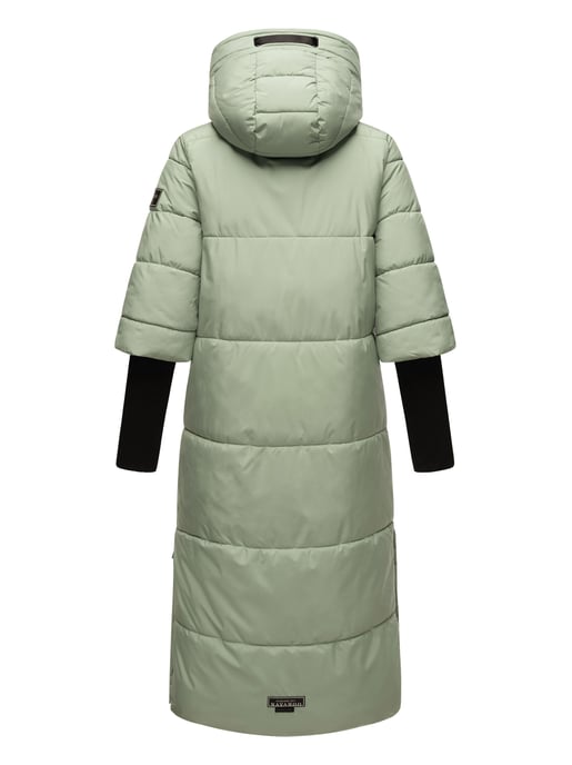 Navahoo Damen Steppjacke Ciao Miau – Extra Lang & Warm - Image 4