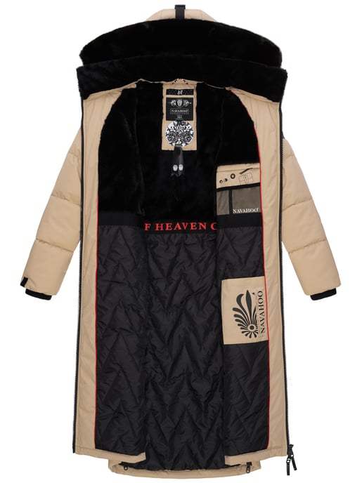 Navahoo Damen Winterjacke Knuddelfee – Extra Lang & Kuschelig Warm - Image 5