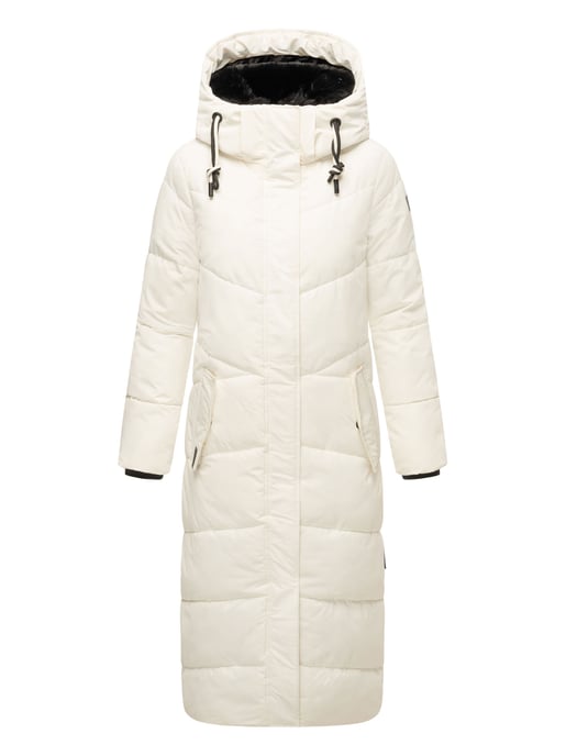 Navahoo Damen Winter Steppmantel Hingucker – Extra Lang & Warm - Image 2