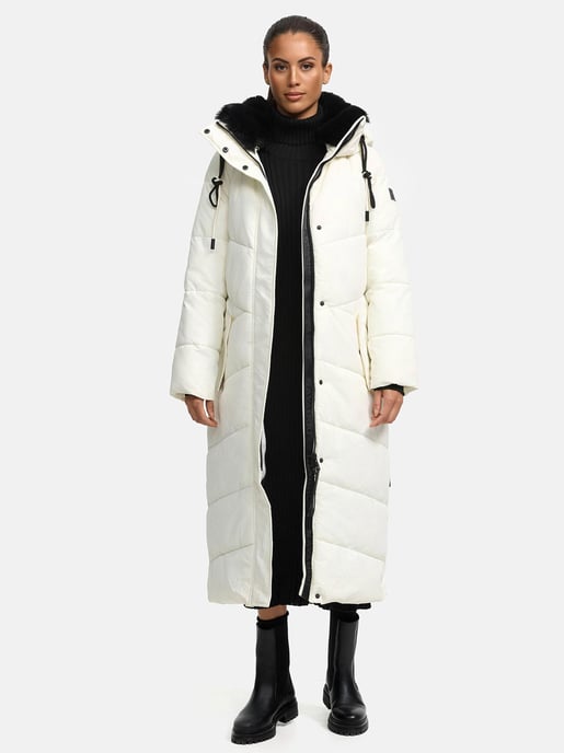Navahoo Damen Winter Steppmantel Hingucker – Extra Lang & Warm - Image 6