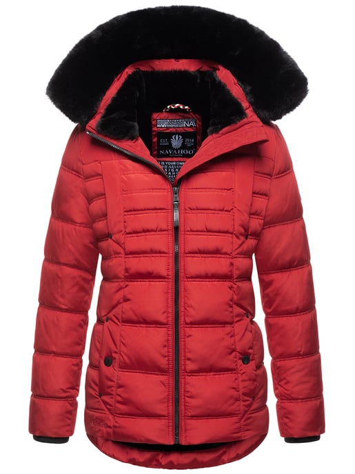 Navahoo Lissandra Damen Winter Steppjacke – warm & edel - Image 1