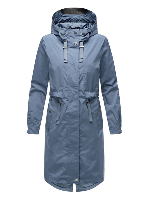 Navahoo Silberperle Damen Übergangsjacke – leicht & lang geschnitten - Image 2