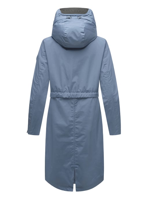 Navahoo Silberperle Damen Übergangsjacke – leicht & lang geschnitten - Image 4