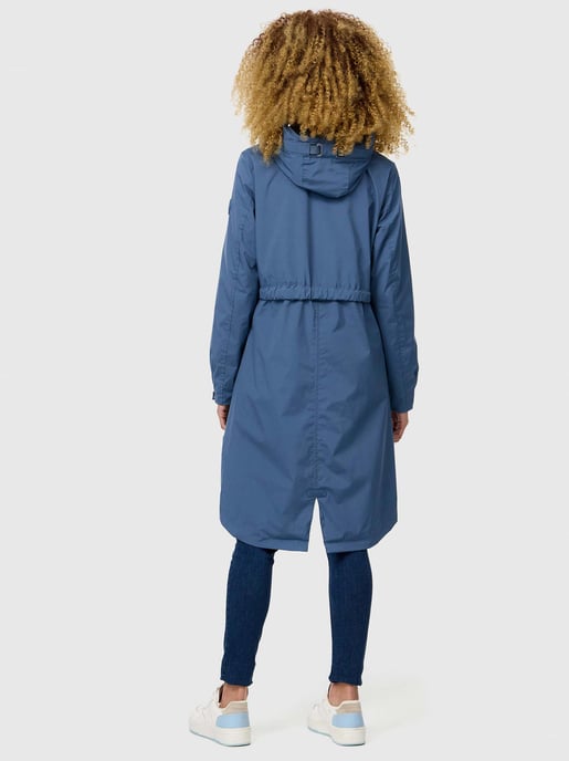 Navahoo Silberperle Damen Übergangsjacke – leicht & lang geschnitten - Image 6
