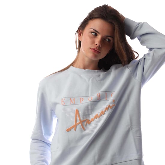 Emporio Armani - Sweatshirt für Damen (Blau) - Image 4