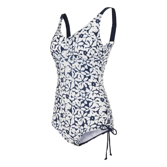 Regatta - "Alinae" Badeanzug für Damen (Marineblau/Weiß) - Image 3