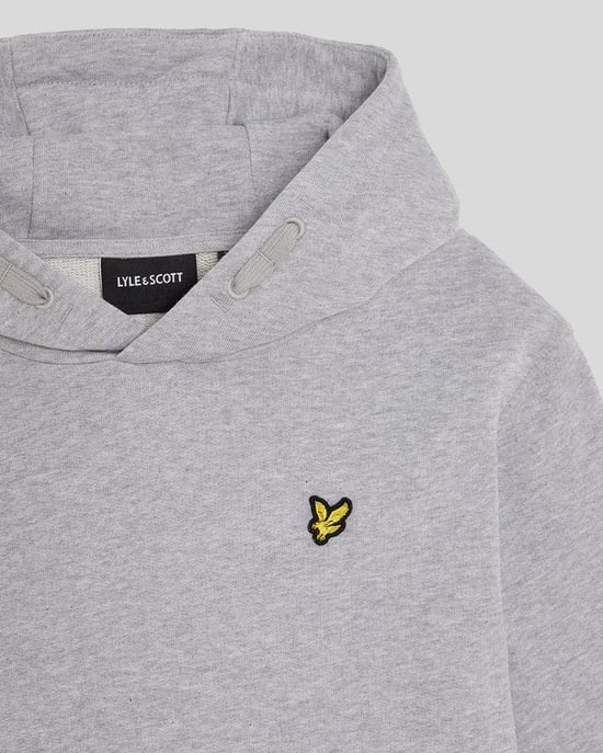 Lyle & Scott Jungen Loopback-Baumwoll-Hoodie - Grau - Image 2