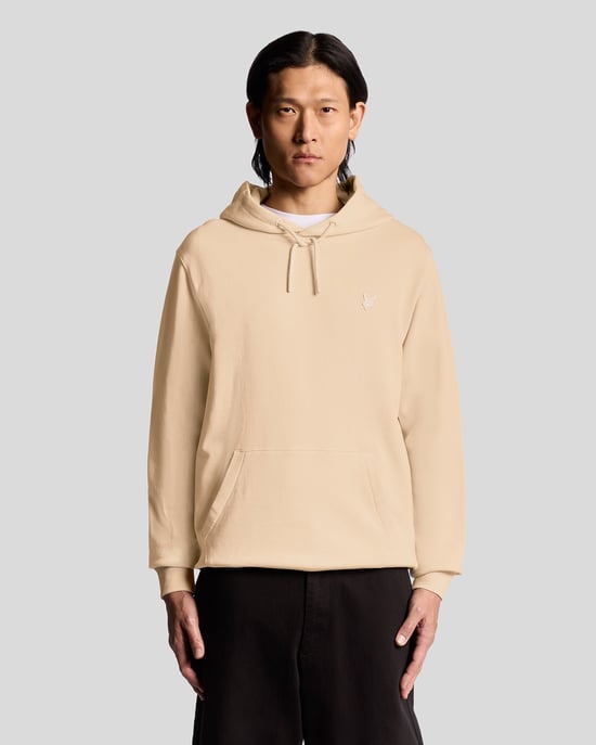Lyle & Scott Loopback-Kapuzenpullover aus superfine Baumwolle - Rosa - Image 1