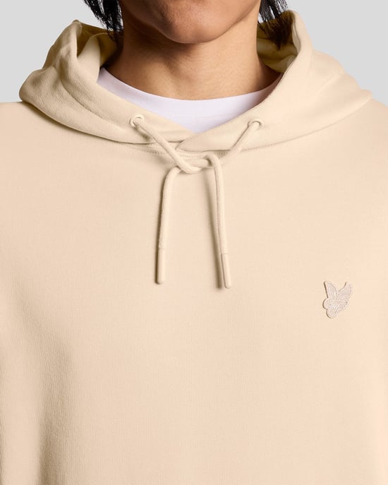 Lyle & Scott Loopback-Kapuzenpullover aus superfine Baumwolle - Rosa - Image 3