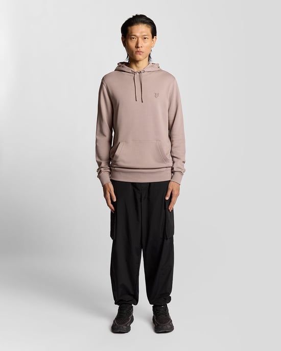 Lyle & Scott – Loopback-Kapuzenpullover aus superfeiner Baumwolle – Grau - Image 2