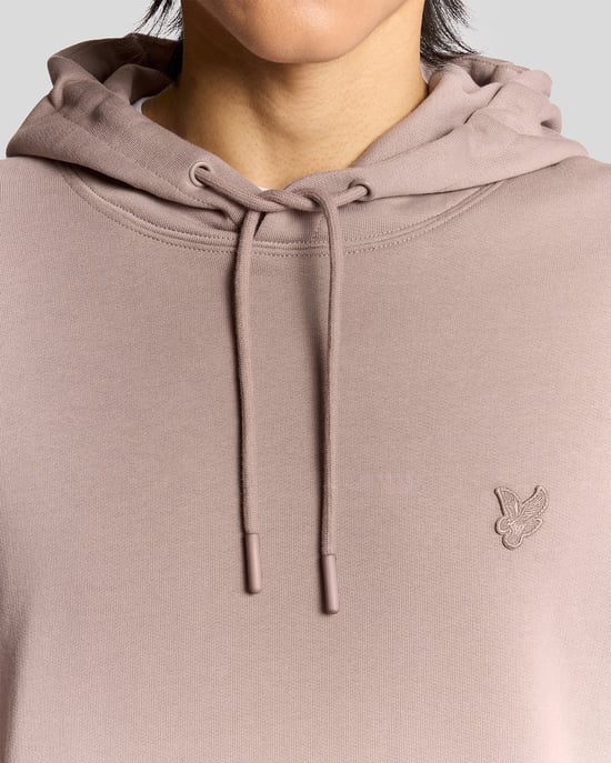 Lyle & Scott – Loopback-Kapuzenpullover aus superfeiner Baumwolle – Grau - Image 3