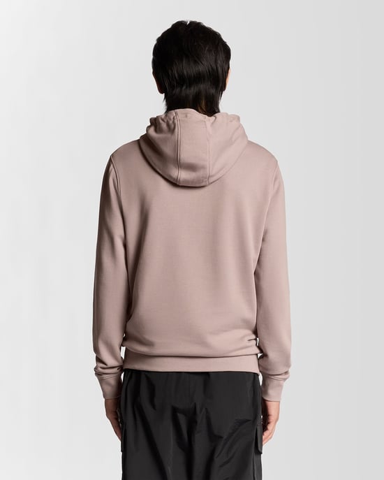 Lyle & Scott – Loopback-Kapuzenpullover aus superfeiner Baumwolle – Grau - Image 4