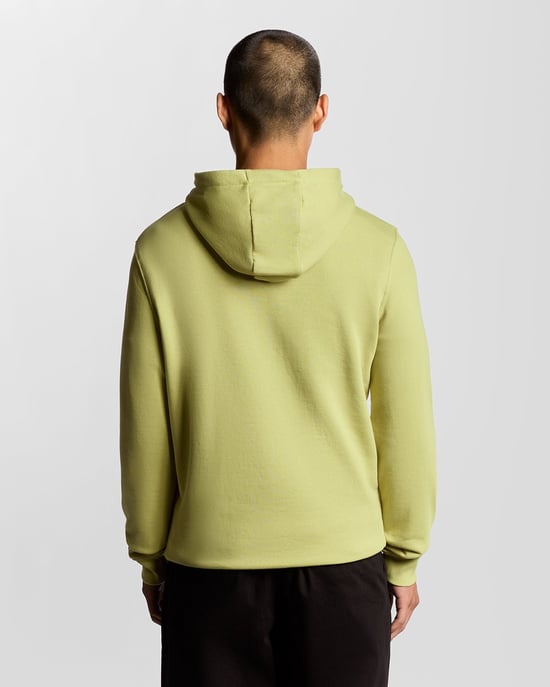 Lyle & Scott Loopback-Hoodie aus Baumwolle - Gelb - Image 4