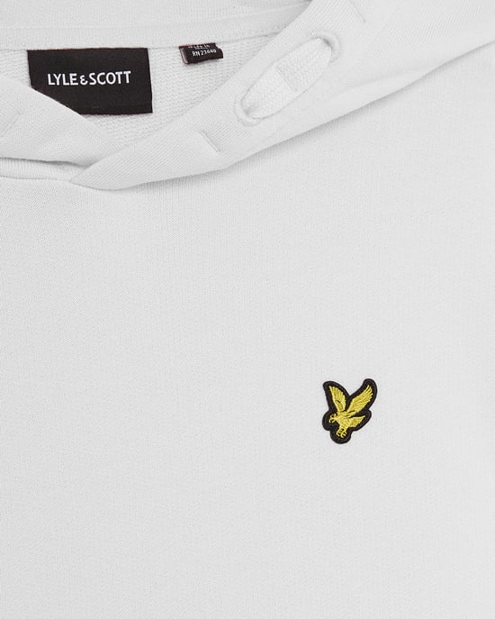 Lyle & Scott Jungen Loopback-Baumwoll-Hoodie - Weiß - Image 2