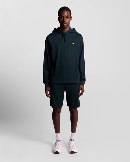 Lyle & Scott Sports Leichter Hoodie – Marineblau - Image 2