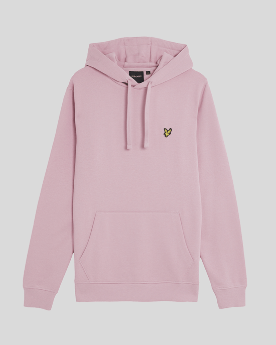 Lyle & Scott Loopback Baumwoll-Hoodie - Pink - Image 4